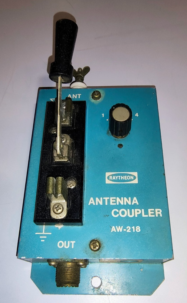 Raytheon AW-218 Antenna Coupler Switch.