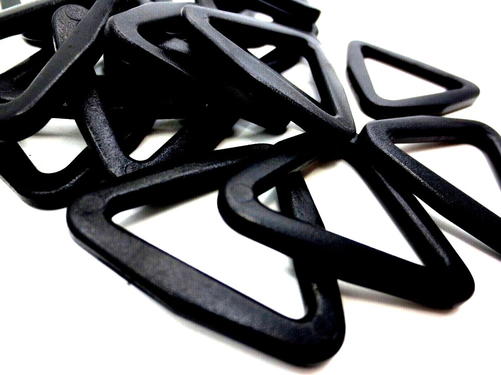 Triangle Strap Connector For 25mm, 1" Wide Strap Webbing, Durable Free Shipping!