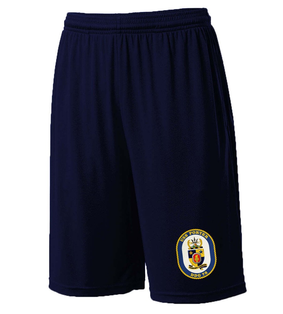 DDG-78 USS Porter Navy Active Shorts