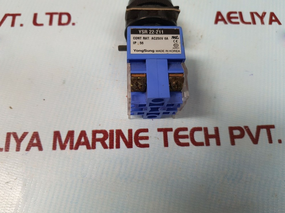 Yongsung YSR 22-211 Selector Switch AC250V 6A