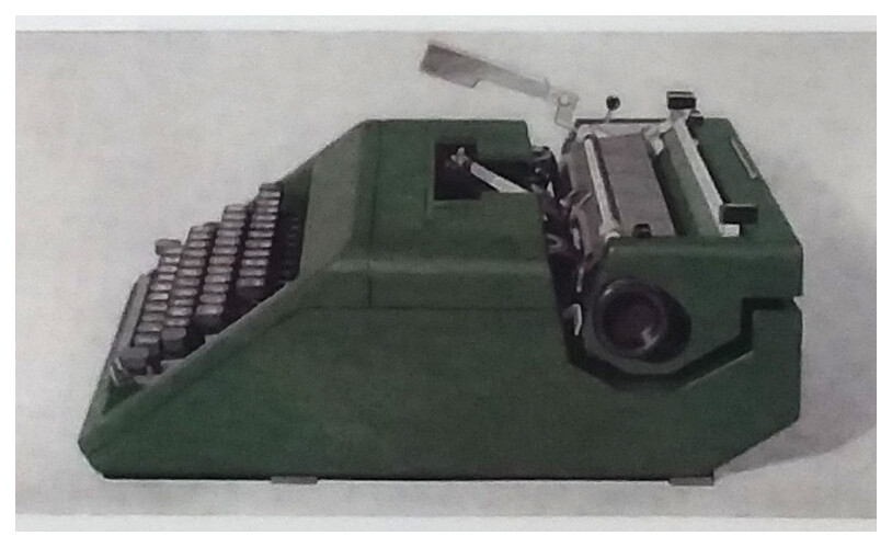 Olivetti Studio 45 Typewriter Instruction Card Owner's Guide User Directions
