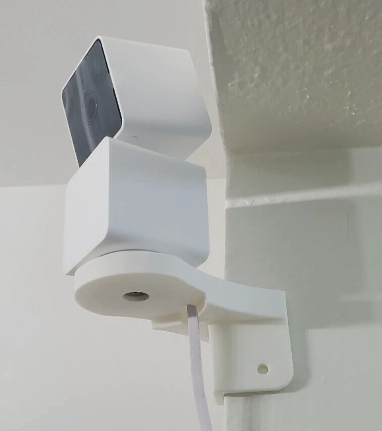 WYZE CAM PAN V3 Corner Mount Wall Bracket for Hanging Security Camera 3D Printed
