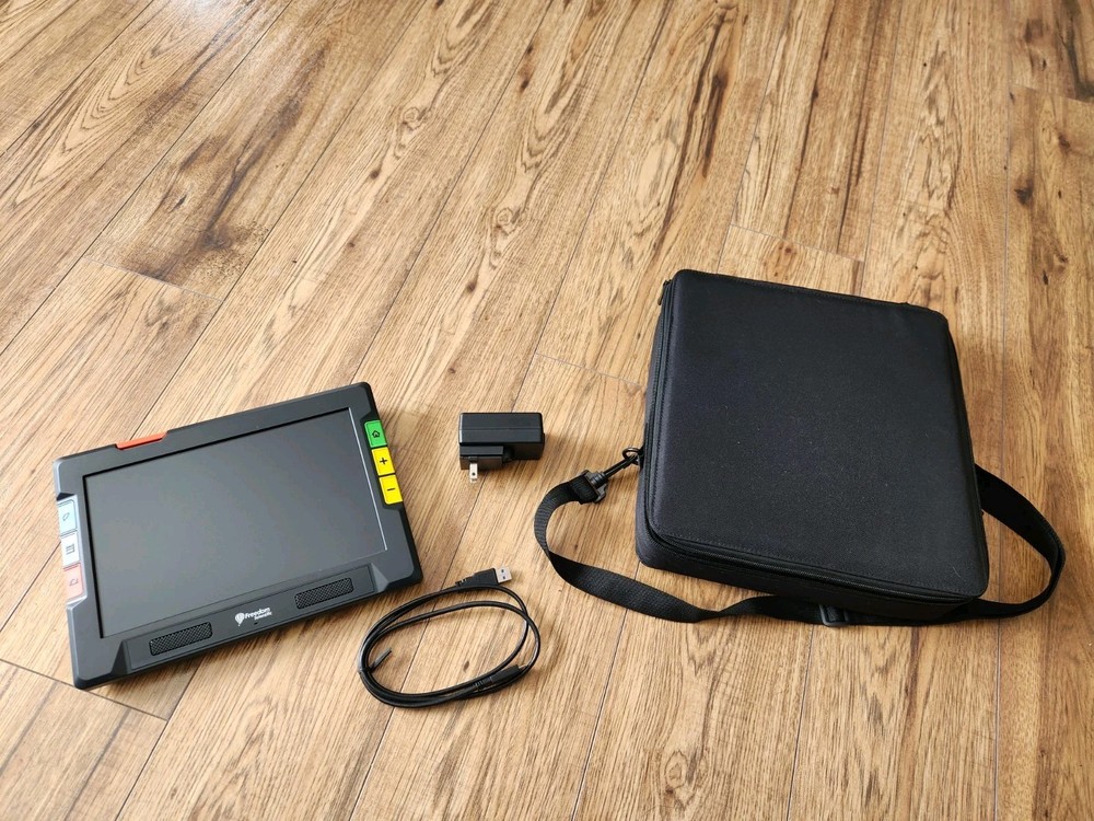 Freedom Scientific Ruby 10” Touch Screen Handheld Tabletop Magnifier Like New