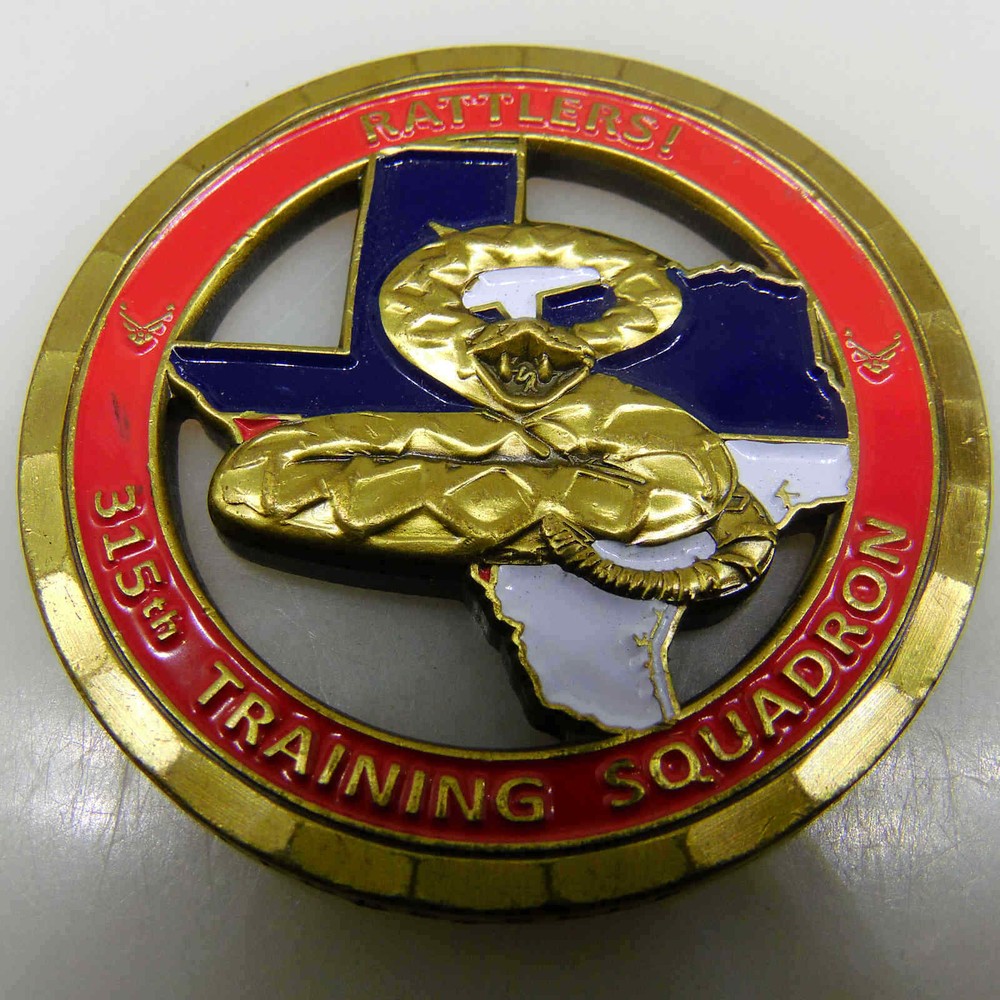 315TH TRAINING SQUADRON CHALLENGE COIN