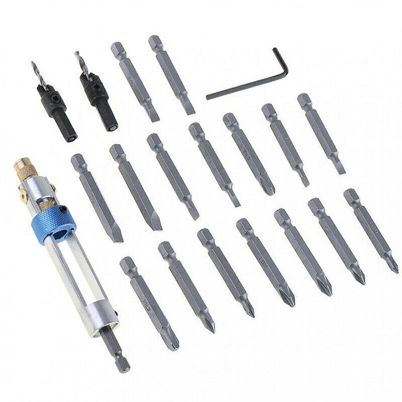 20pcs/Box Half Time Drill Driver Multi Function Screwdriver Tool Screw Power M