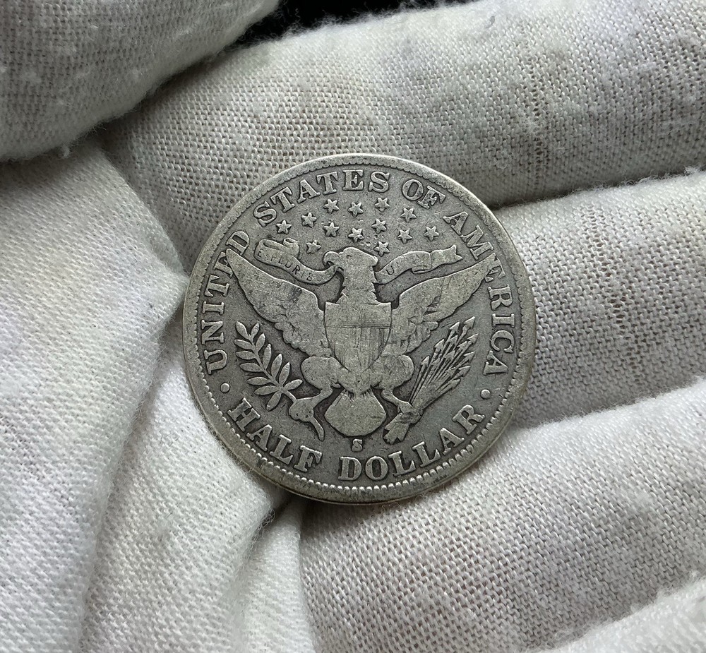 1903 S Barber Half Dollar VG P343