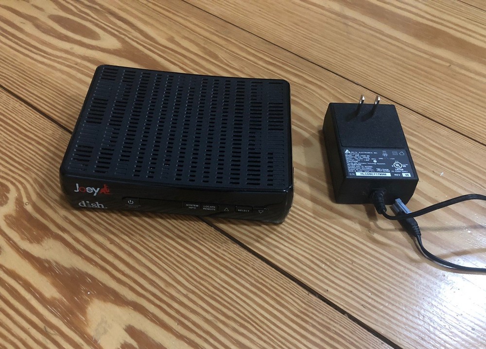 Joey Dish Network Satellite Receiver w/Adapter