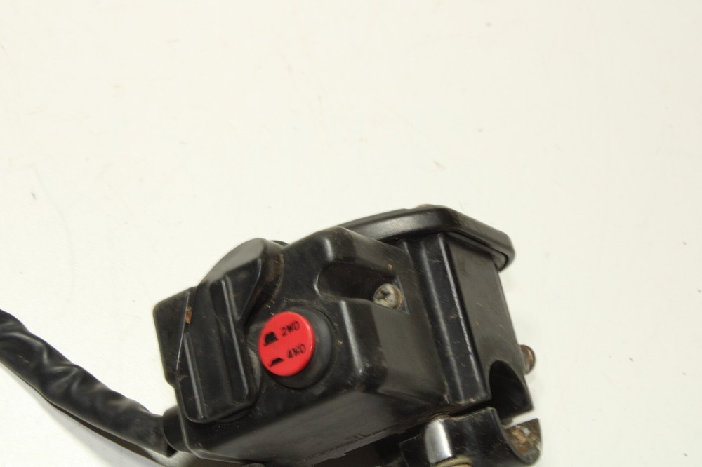 2005 05 Yamaha Kodiak 450 throttle assembly with 4x4 diff lock switch T29