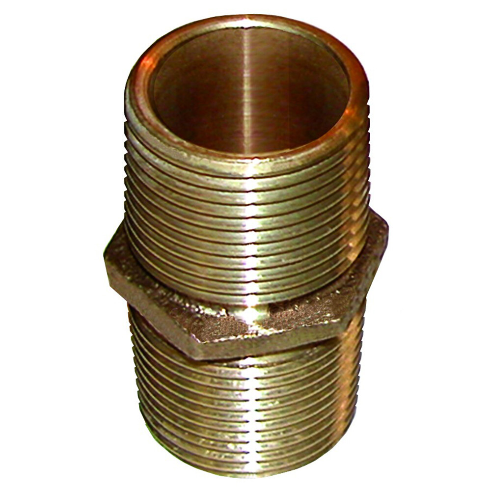 PN-2000 GROCO Bronze Pipe Nipple - 2" NPT
