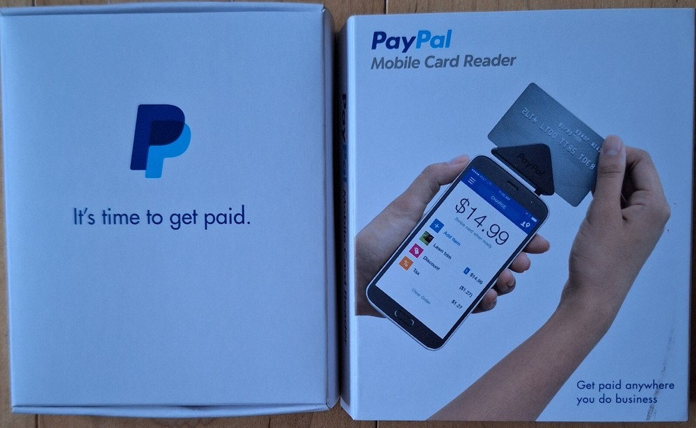 PayPal Mobile Card Reader -Original - Opened Box w Slipcase