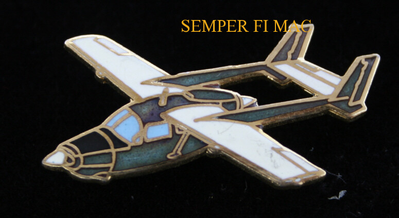 CESSNA 337 SKYMASTER LAPEL HAT PIN CDF FIRE PILOT CREW 0-2 SKYMASTER FAC WOW!