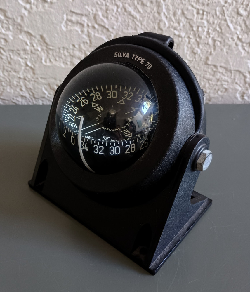 Silva Type 70 Dash Mount Marine Compass LB70