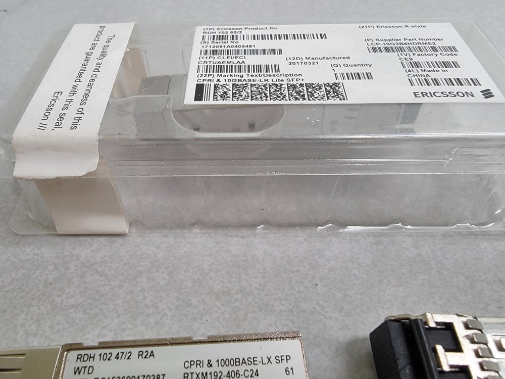 Ericsson 1000BASE-SX Transceiver Module Lot of 10 Different Models