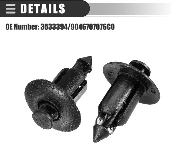 Front Bumper Grille Radiator Air Deflector Support C Item Package Quantity: 20