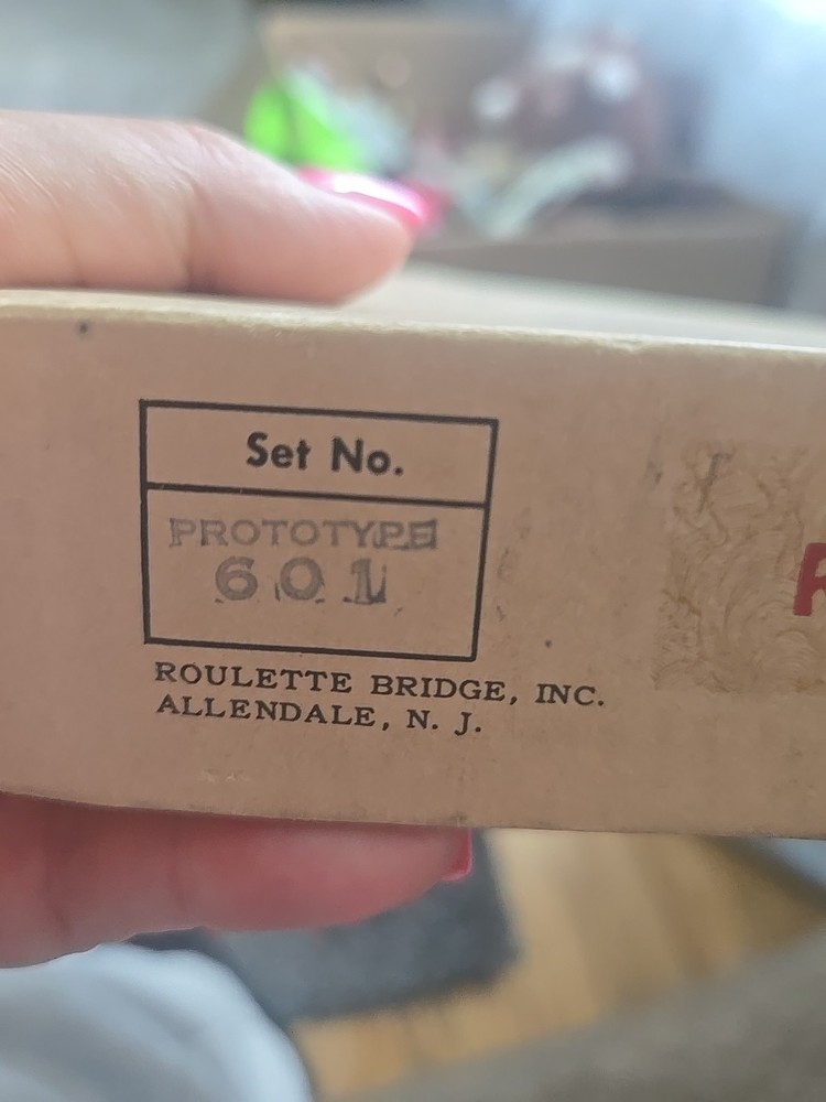 1959 RYTH' MATIK GAME SCRAMBLED NUMBERS