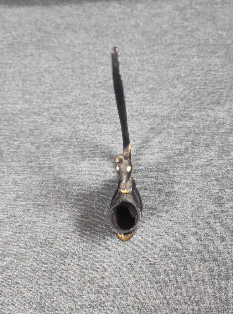 Vintage Brass Kangaroo Matchstick/Toothpick Holder