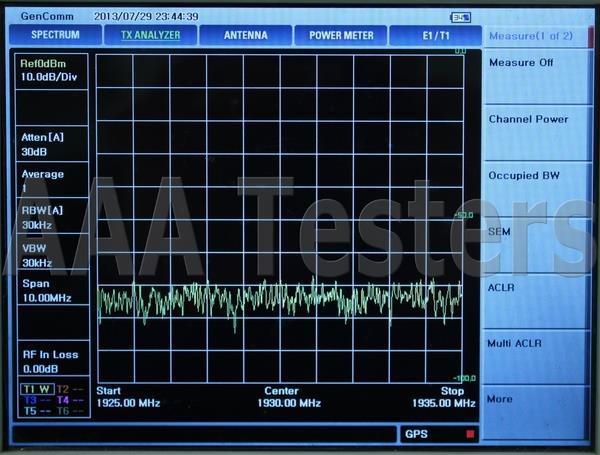 GenComm GC7105A Base Station & Cable Antenna E1 T1 Interference Analyzer WIBRO