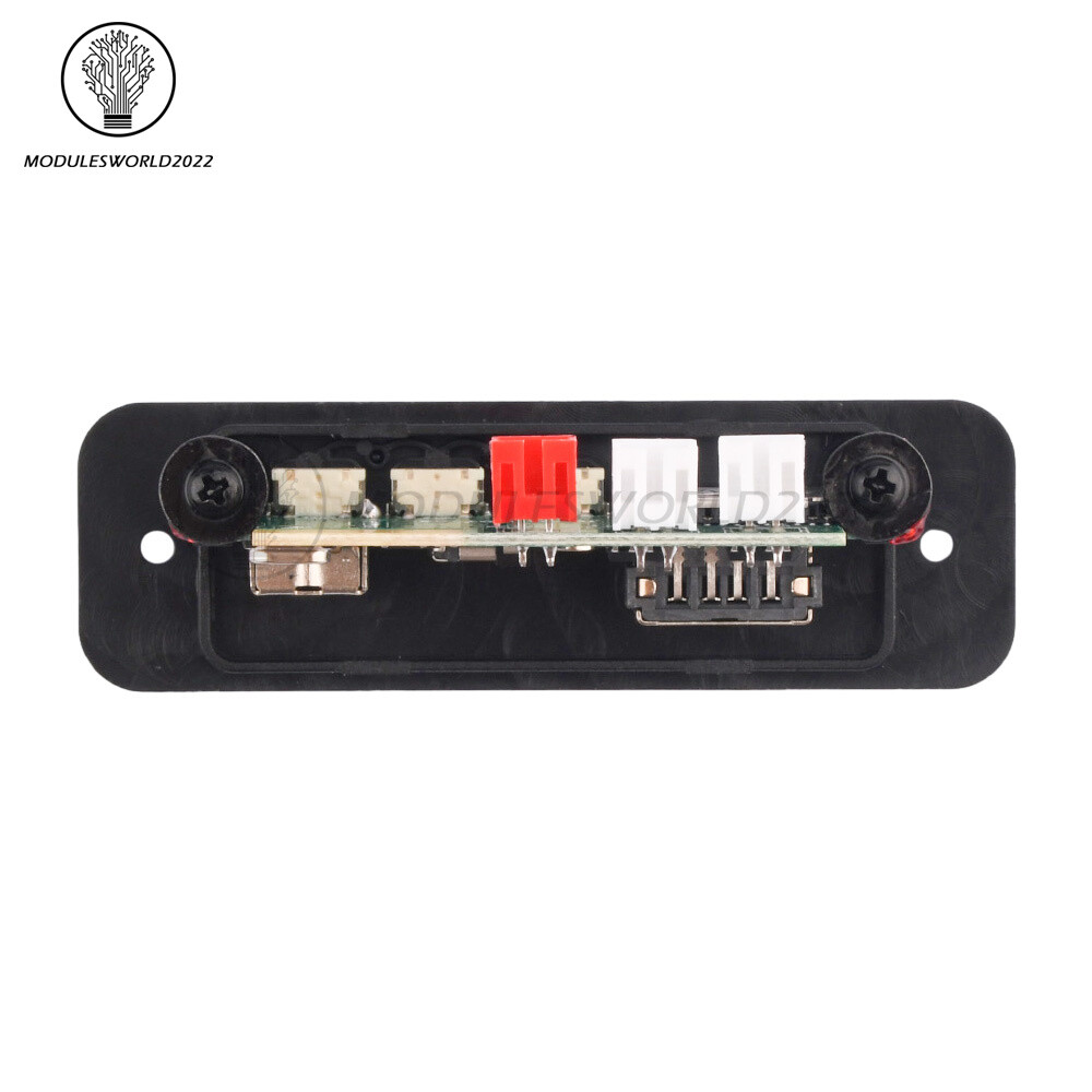DC5V Bluetooth MP3 Player Decoder Board 2*3W Car Audio Amplifier Module FM Radio