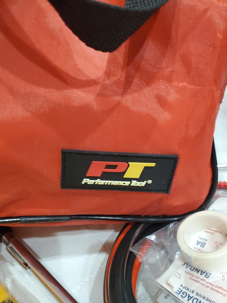 Performance Tool Deluxe Roadside Emergency Kit