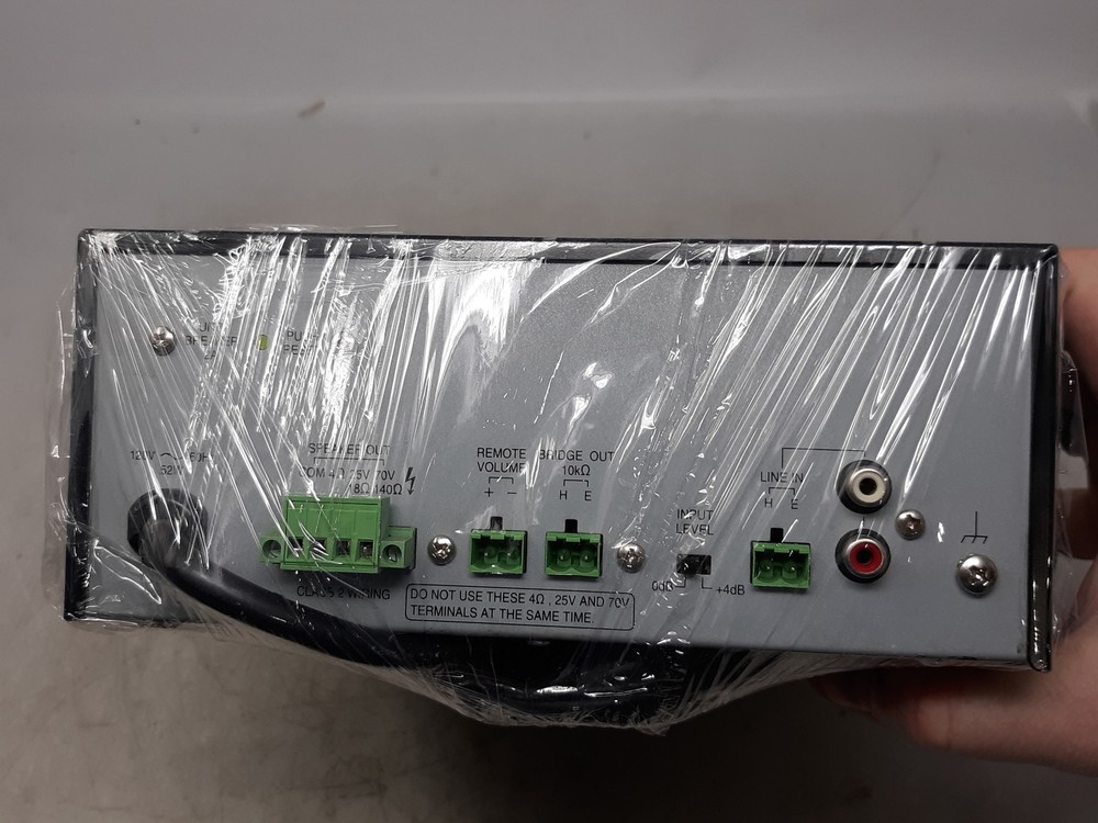TOA BA-235 CU Power Amplifier 100V Line Output