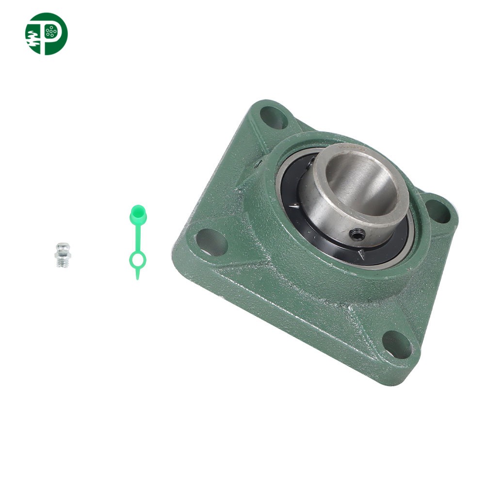 10PCS UCF208-24 1.5" Bore Size Pillow Block Flange Bearing 4 Bolt Solid Base