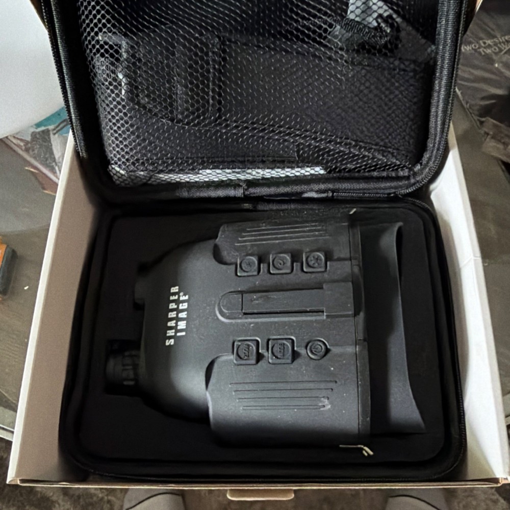 Sharper Image True Night Vision Digital Binoculars Black High Performance Optics