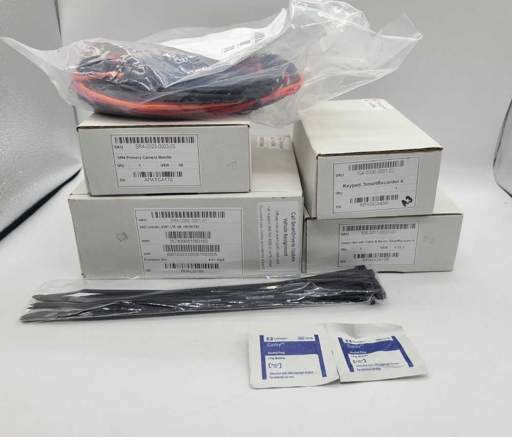 Omnitracs SmartDrive SmartRecorder4 Kit (SR4 Controller, Sensor, Cameras Keypad)