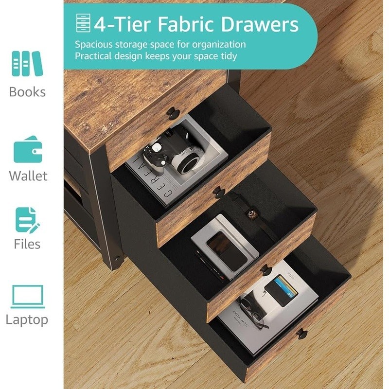 Space Saving Computer Desk Easy Assembly Sturdy Home Office Study Writing New