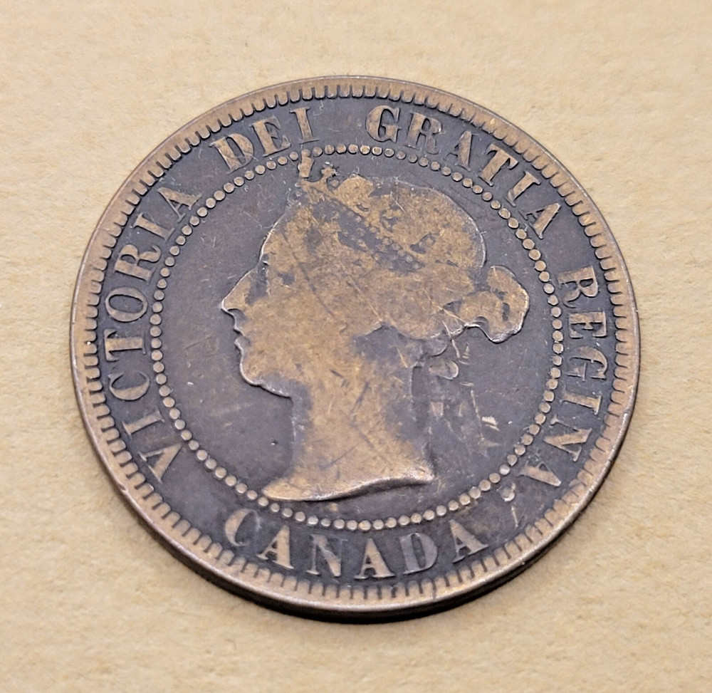 CANADA – 1882 H ONE CENT