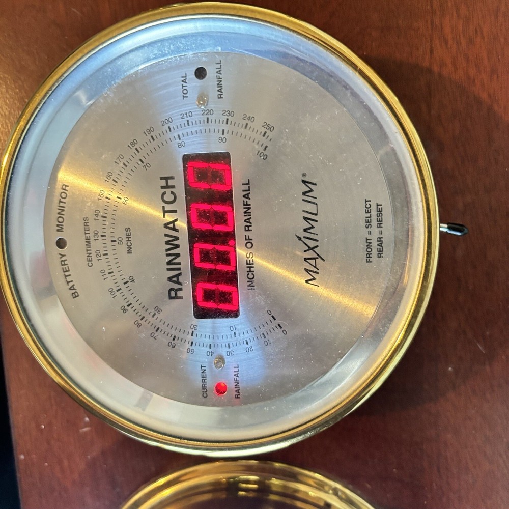 Weathermaster Station by Maximum Weather Instruments Tide, Temp, Rainfall, Wind