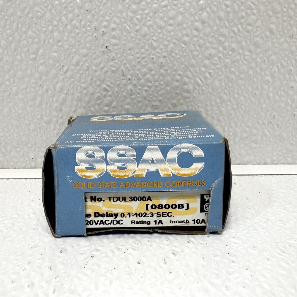 SSAC Solid State Timer - Model TDUL3000A