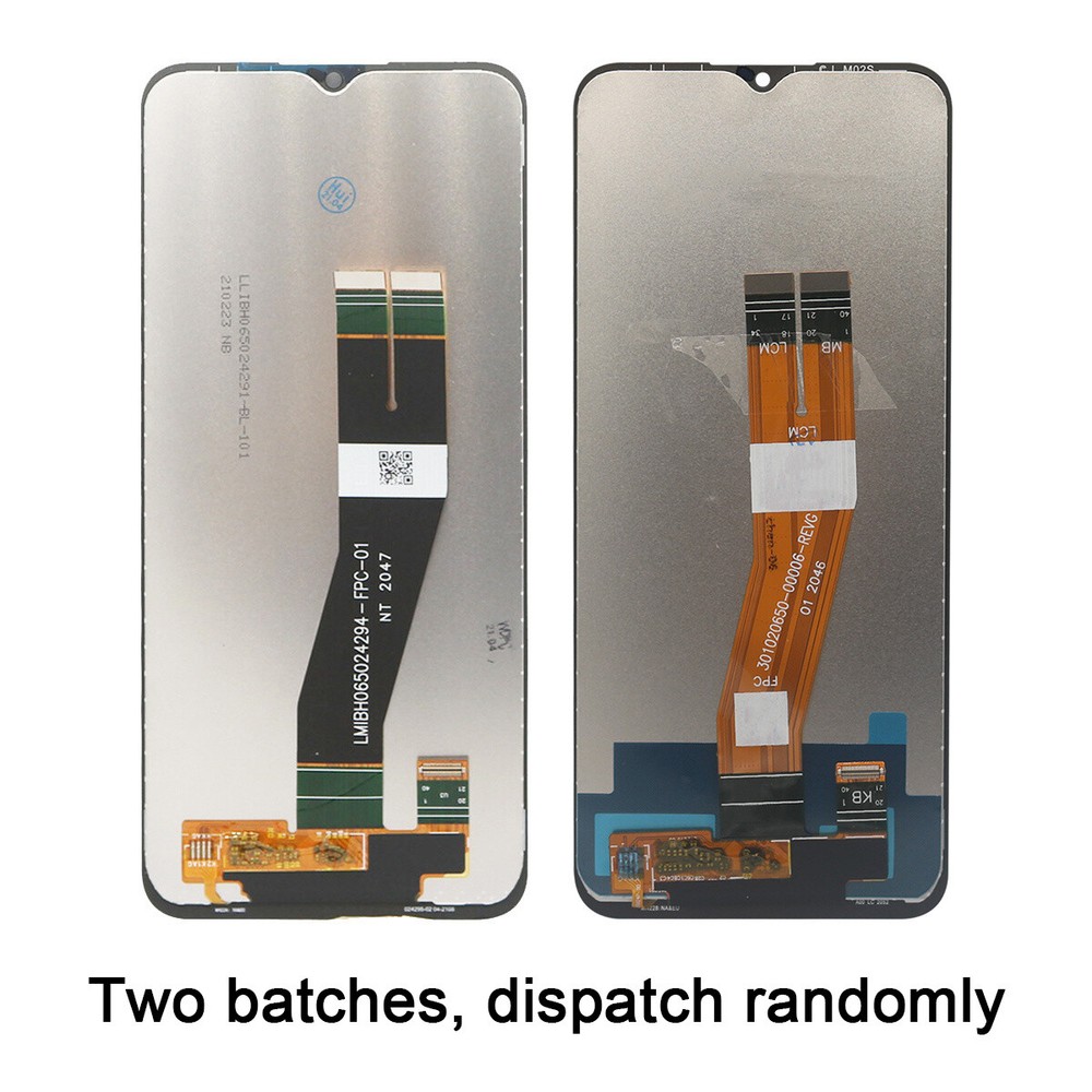 For Samsung Galaxy A02S A025a A025U A025A LCD Display Touch Screen Frame Replace