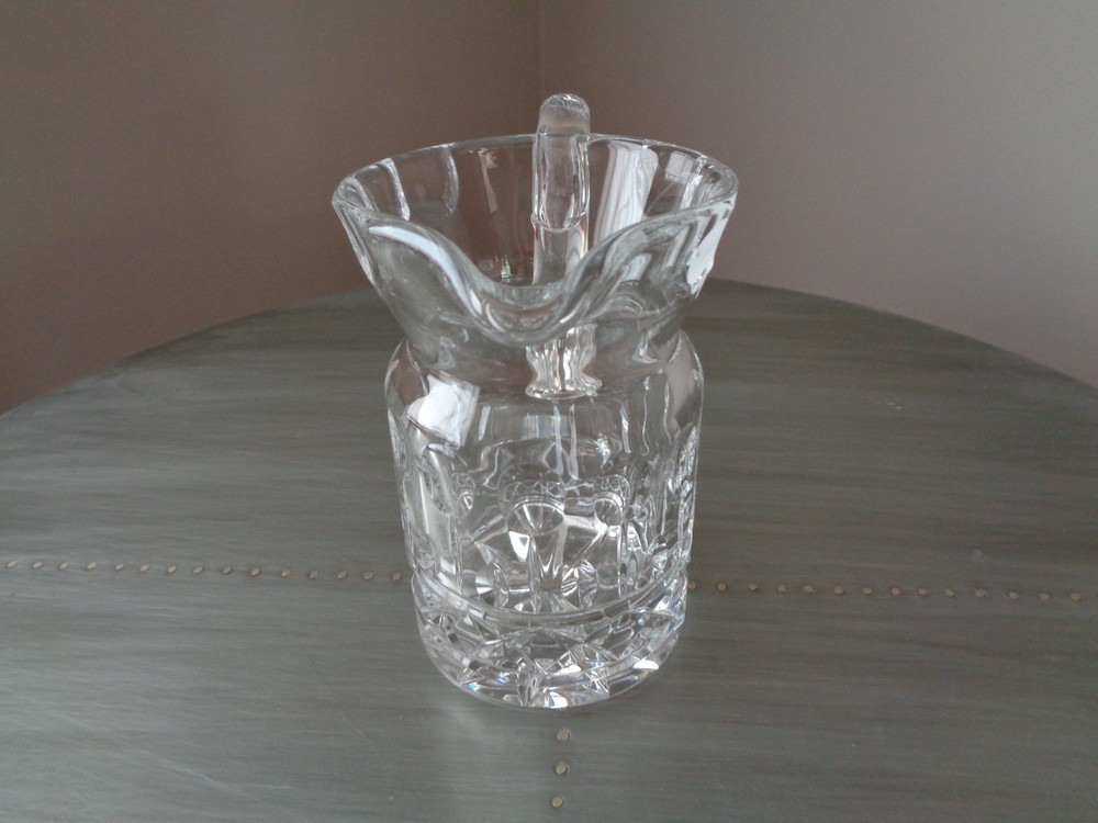 NEIMAN MARCUS 24% Lead Crystal Pitcher Creamer