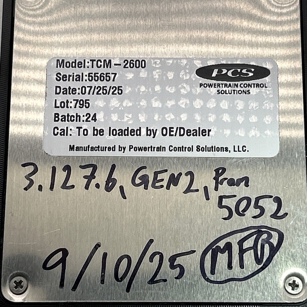 Power rain Control Solutions TCM-2600 Transmission Control Module PCS