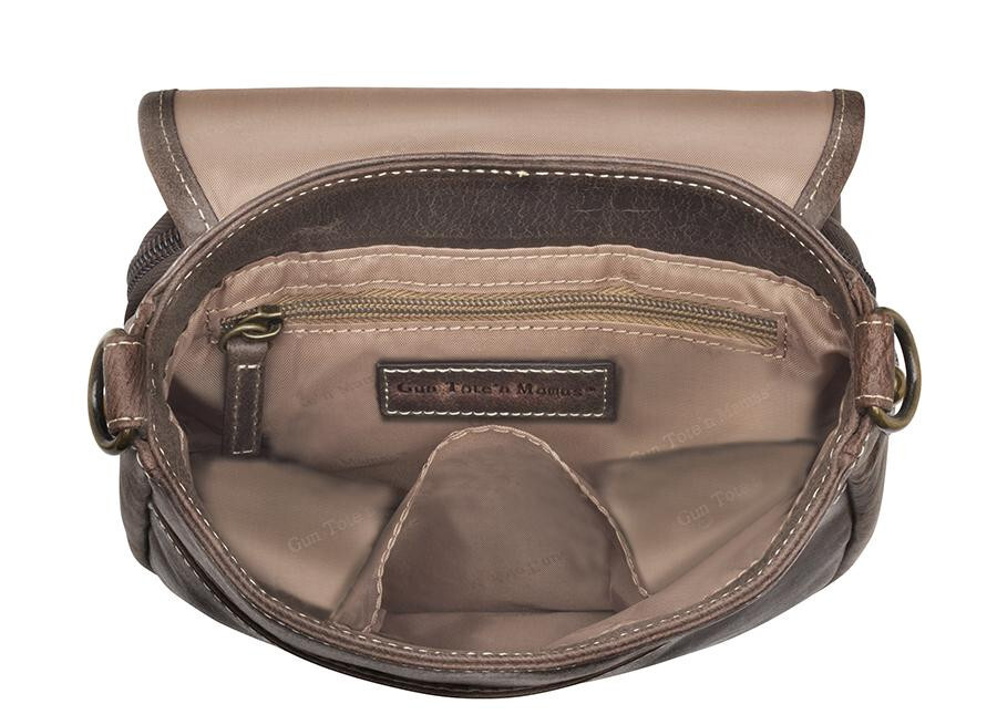 Simple Distressed Buffalo Pouch