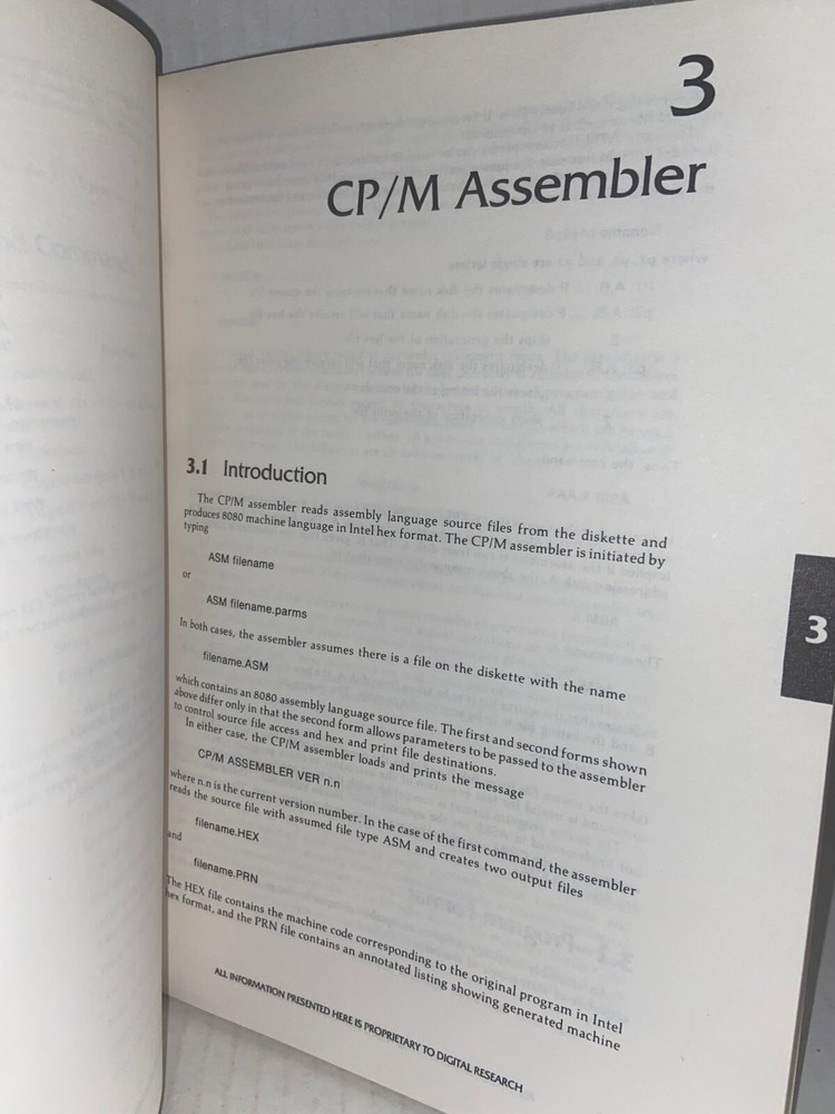 KAYPRO 10 Manual * ORIGINAL * CP/M OPERATING SYSTEM MANUAL 1ST PRINTING 1982 EUC