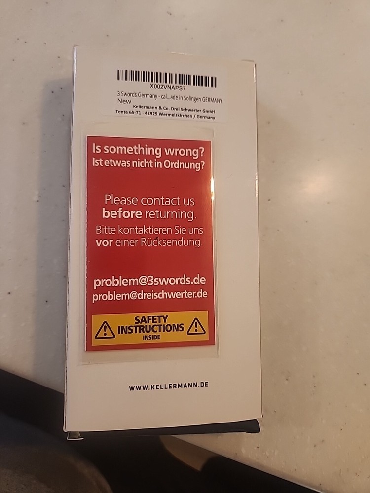 German Tradition Three Swords Calus Remover