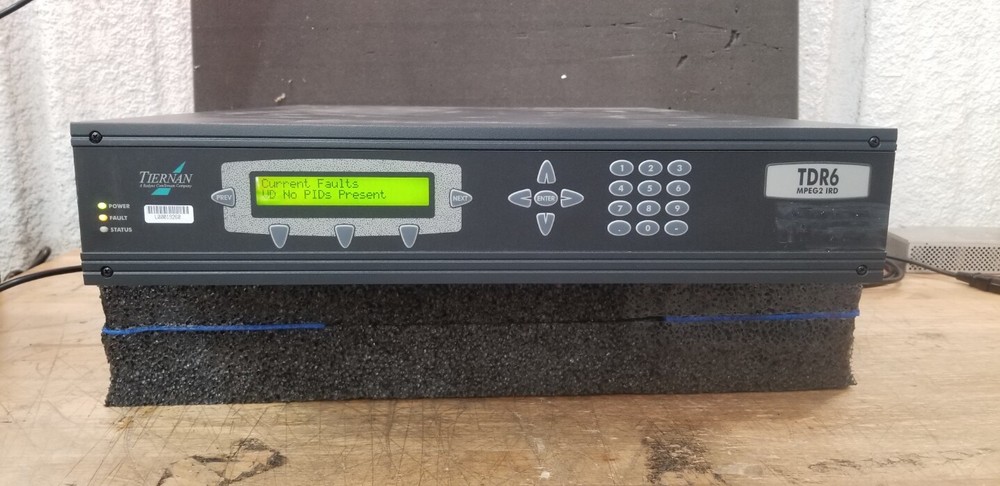 TIERNAN TDR6 MPEG2 IRD