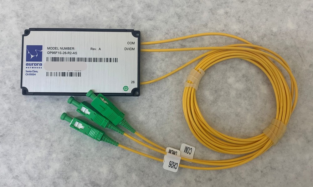 Aurora OP95F1S-26-R2-AS Single Channel DWDM Optical Filter