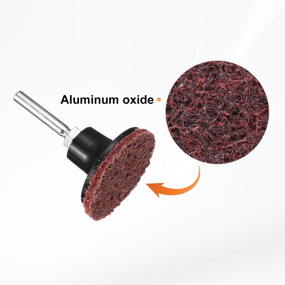 27pcs Quick Change Discs Set 2" Roll Lock Sanding Discs Medium with Disc Holder