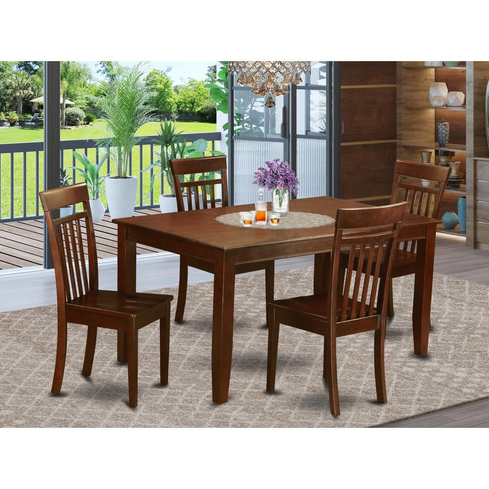 5 PC Kitchen Table set for 4-Kitchen Table and 4 Kitchen Chairs