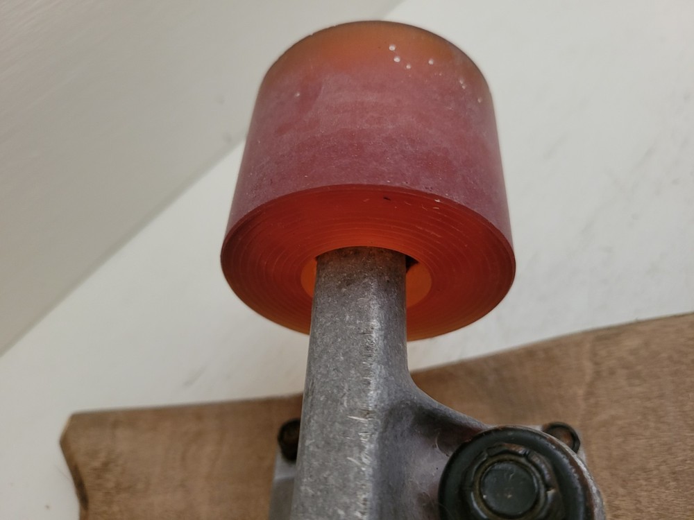 Vintage Oak Skateboard Trucks Wheels Fish Shape