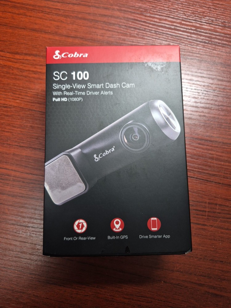 Cobra - SC 100 Single-View Smart Dash Cam