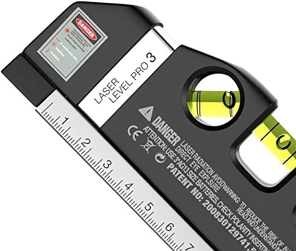 Automatic Laser Level & Tape Measure Ruler - Work Smart with Enhanced Precision