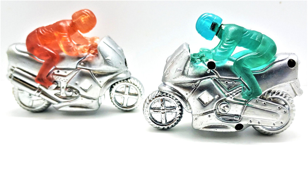 Eclipse Novelty Motorcycle Racer Regular Flame Refillable Lighter