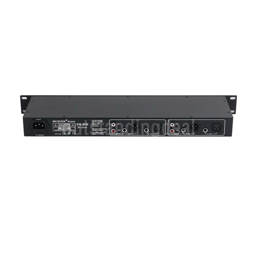 Professional Stage Audio Equalizer High Performance Audio Tuner E4mmwi os67