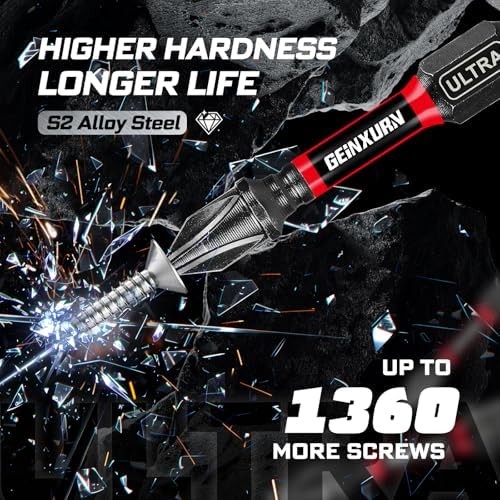 82pc Impact Screwdriver Bits Set Phillips Square Torx Hex Driver Kit