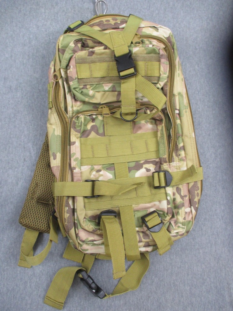 Tactical MOLLE Multicam Assault Backpack Daypack Multi-Compartment Hiking Gear