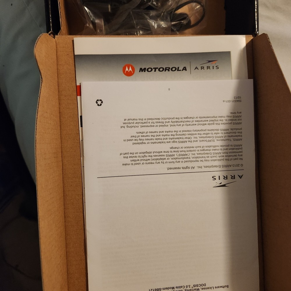 Motorola Arris Surfboard Modem
