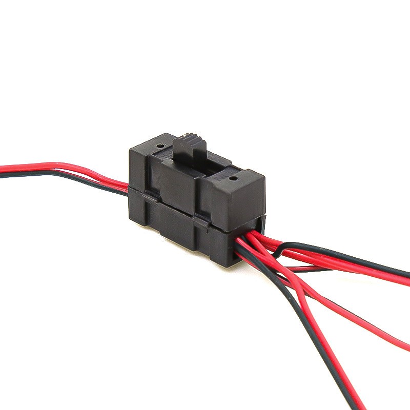 LED Light On/Off Controller Switch Y Wire Split Cable For TRX-4 SCX10 1/10 RC b
